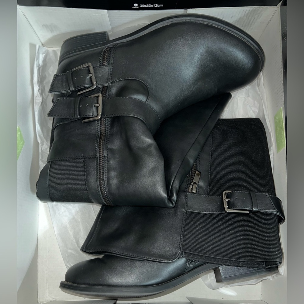 Torrid women’s black riding boots size 9.5 wide